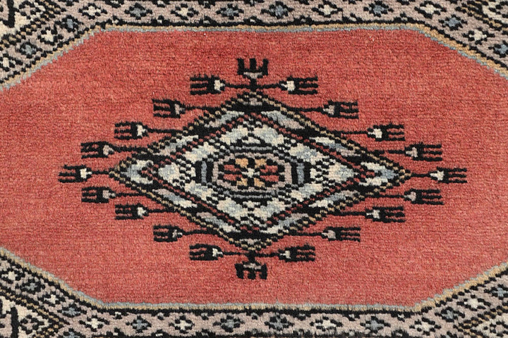 Light Salmon Jaldar 2'  4" x 9'  1" - No. QA77373