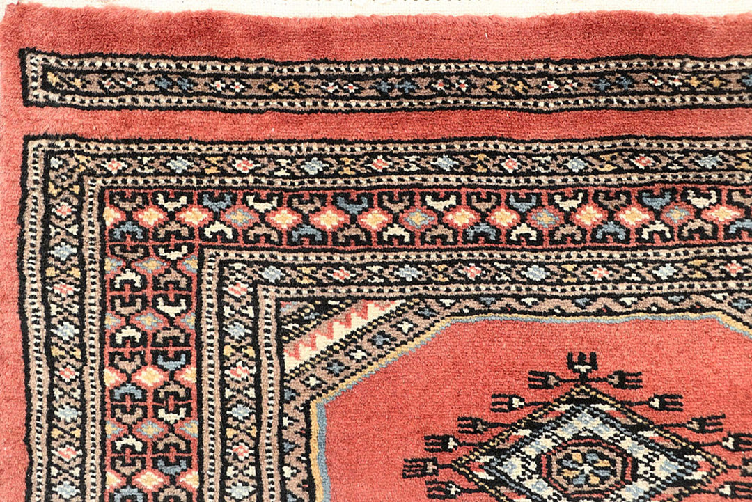 Light Salmon Jaldar 2'  4" x 9' " - No. QA15155