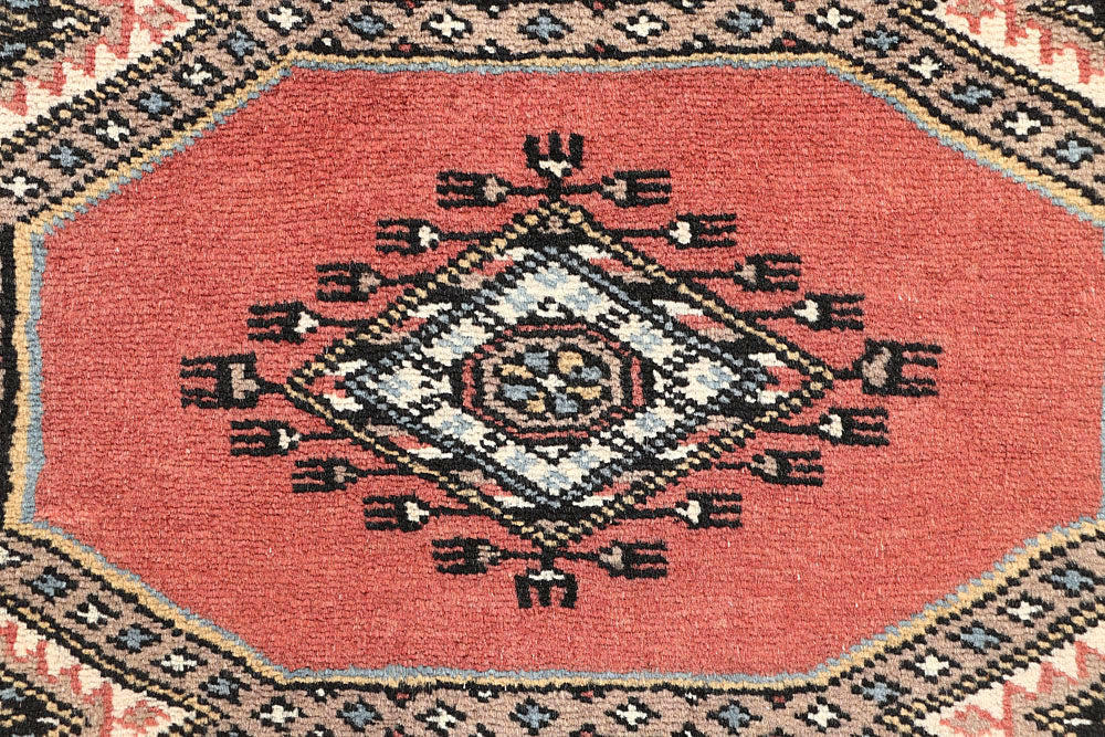 Light Salmon Jaldar 2' 4 x 9' - No. 58924 - ALRUG Rug Store