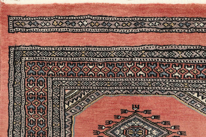 Light Salmon Jaldar 2' 4 x 9' - No. 58925 - ALRUG Rug Store