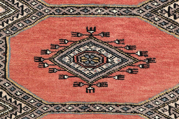 Light Salmon Jaldar 2' 4 x 9' - No. 58925 - ALRUG Rug Store