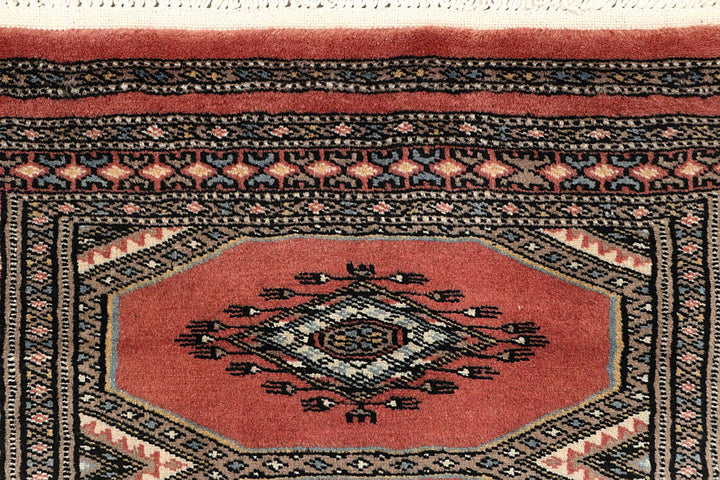 Light Salmon Jaldar 2' 4 x 9' 4 - No. 58928 - ALRUG Rug Store