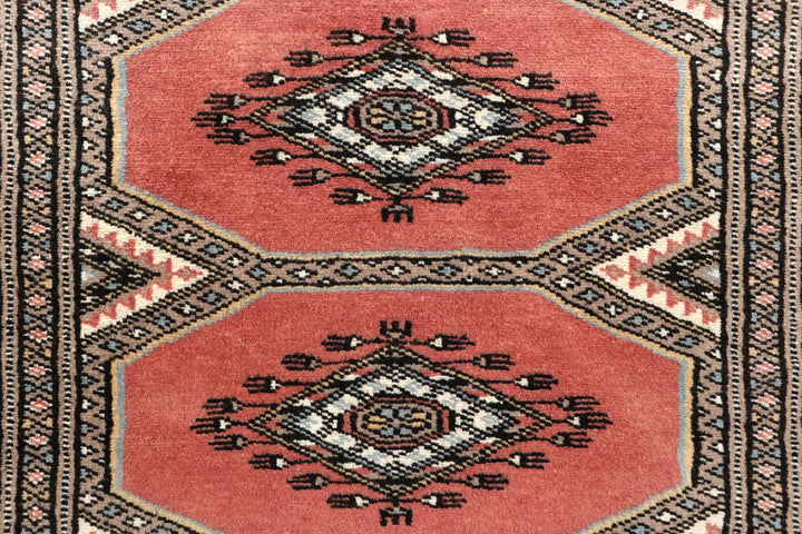 Light Salmon Jaldar 2' 4 x 9' 4 - No. 58928 - ALRUG Rug Store