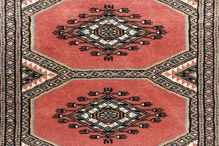 Light Salmon Jaldar 2'  4" x 9'  4" - No. QA17309