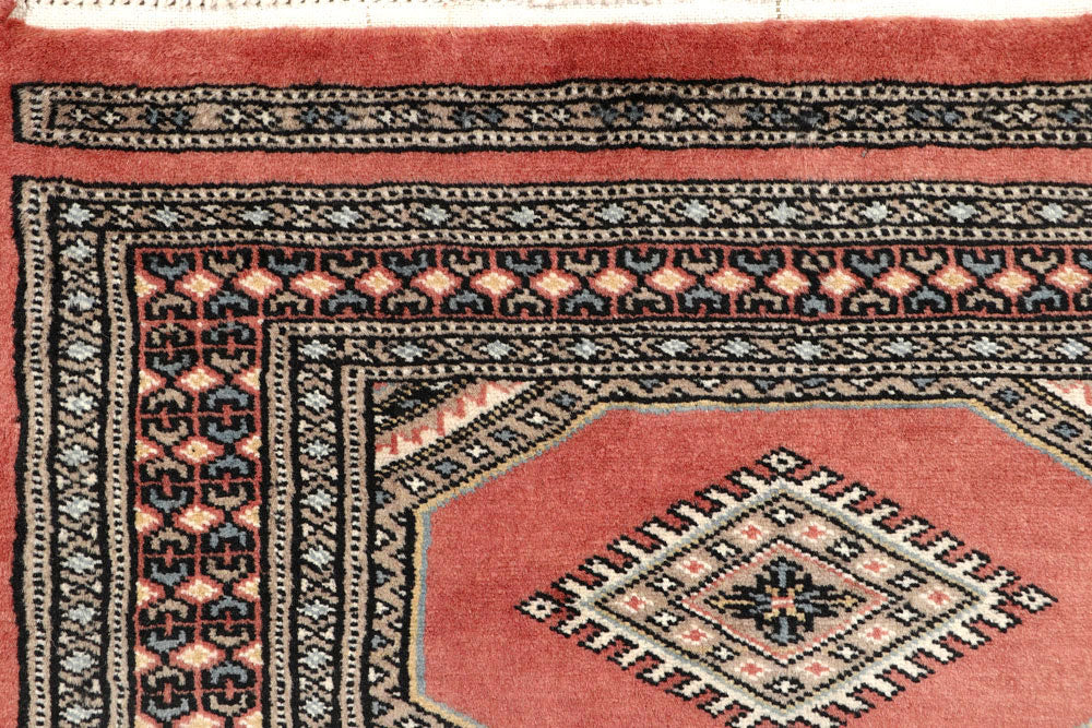 Light Salmon Jaldar 2' 4 x 9' 3 - No. 58930 - ALRUG Rug Store