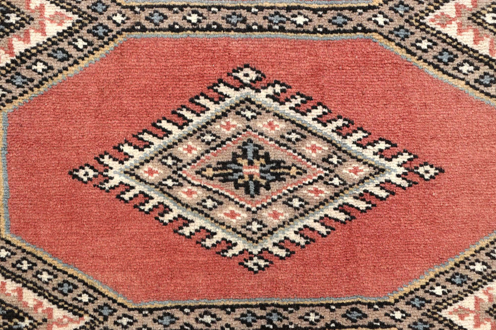 Light Salmon Jaldar 2' 4 x 9' 3 - No. 58930 - ALRUG Rug Store