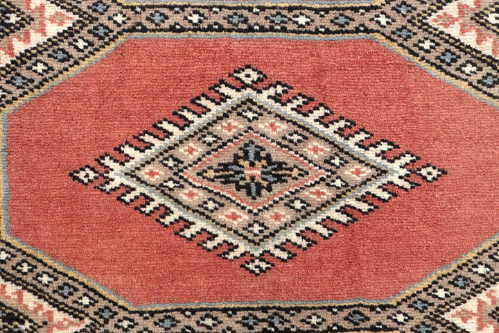 Light Salmon Jaldar 2' 4 x 9' 3 - No. 58930 - ALRUG Rug Store