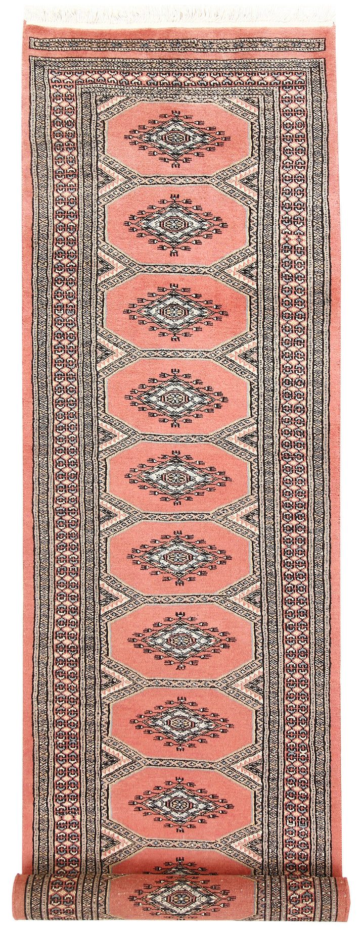 Light Salmon Jaldar 2' 3 x 8' 6 - No. 58931 - ALRUG Rug Store