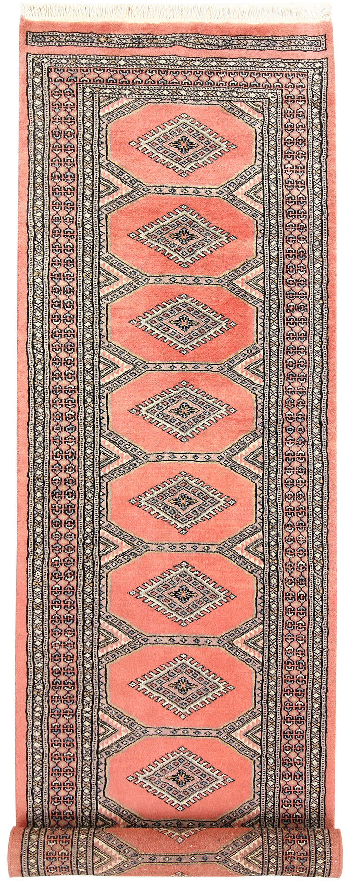 Light Salmon Jaldar 2' 5 x 9' 5 - No. 58932 - ALRUG Rug Store