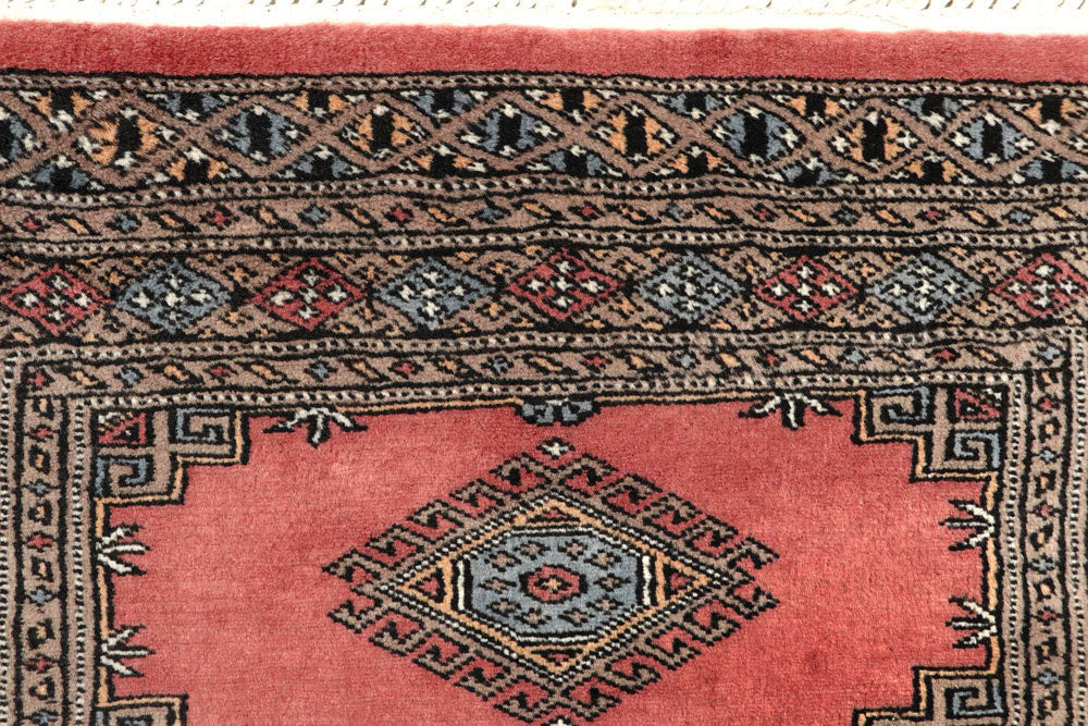 Light Coral Jaldar 2' 5 x 9' 1 - No. 58934 - ALRUG Rug Store
