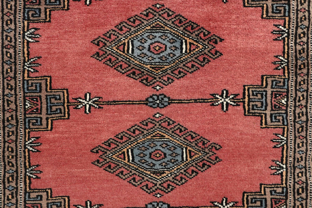 Light Coral Jaldar 2' 5 x 9' 1 - No. 58934 - ALRUG Rug Store