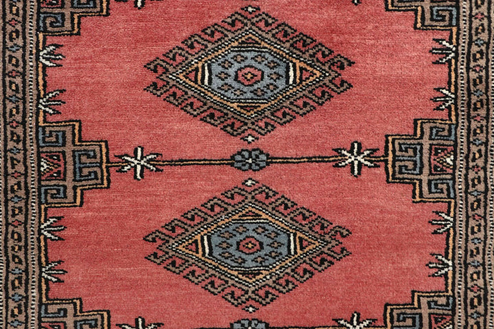 Light Coral Jaldar 2' 5 x 9' 1 - No. 58934 - ALRUG Rug Store