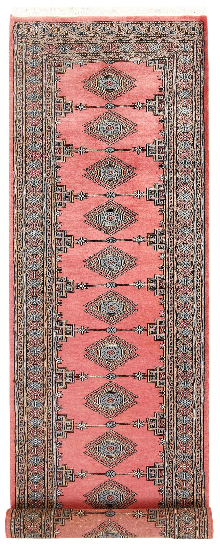 Light Coral Jaldar 2' 5 x 9' 1 - No. 58934 - ALRUG Rug Store