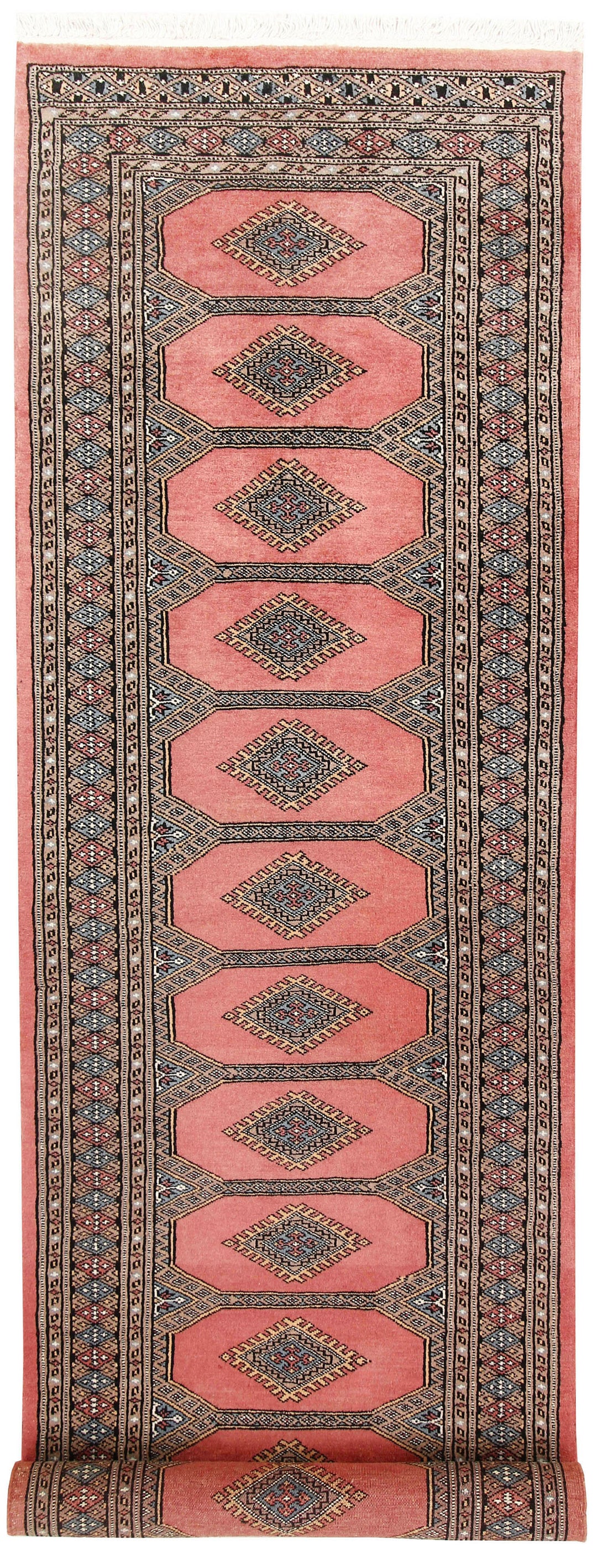 Light Coral Jaldar 2' 5 x 8' 8 - No. 58935 - ALRUG Rug Store