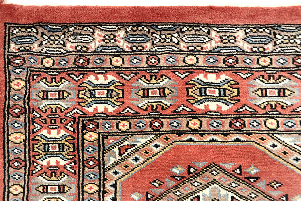 Light Salmon Jaldar 2' 4 x 9' 2 - No. 58937 - ALRUG Rug Store