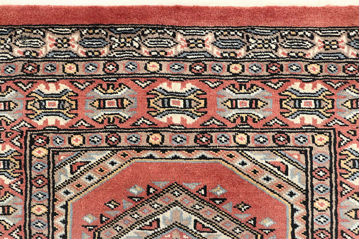 Light Salmon Jaldar 2' 4 x 9' 2 - No. 58937 - ALRUG Rug Store