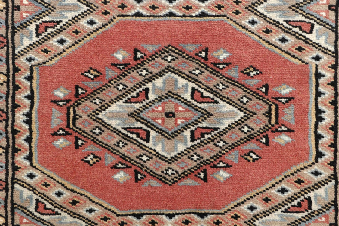 Light Salmon Jaldar 2'  4" x 9'  2" - No. QA99577