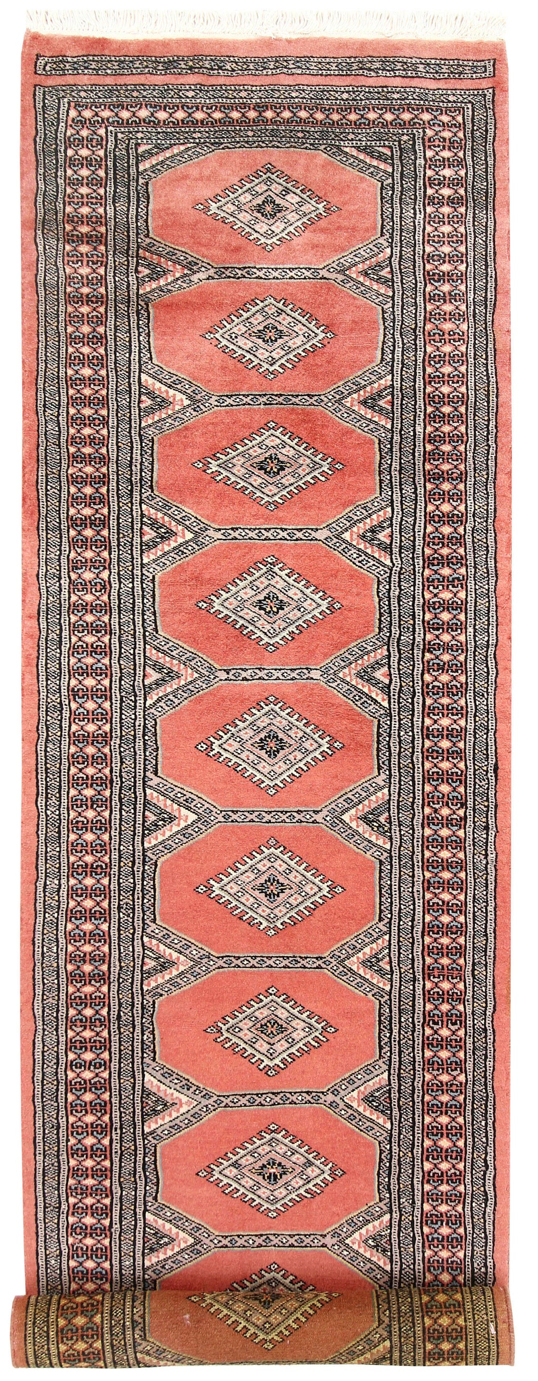 Light Salmon Jaldar 2' 3 x 8' 11 - No. 58941 - ALRUG Rug Store