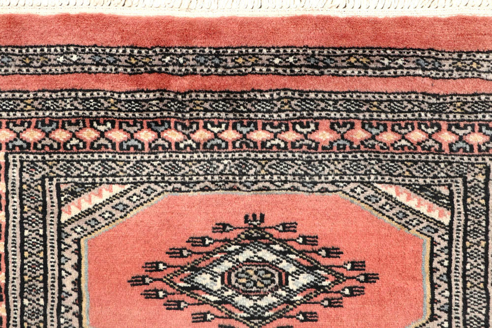 Light Salmon Jaldar 2' 4 x 9' 1 - No. 58942 - ALRUG Rug Store