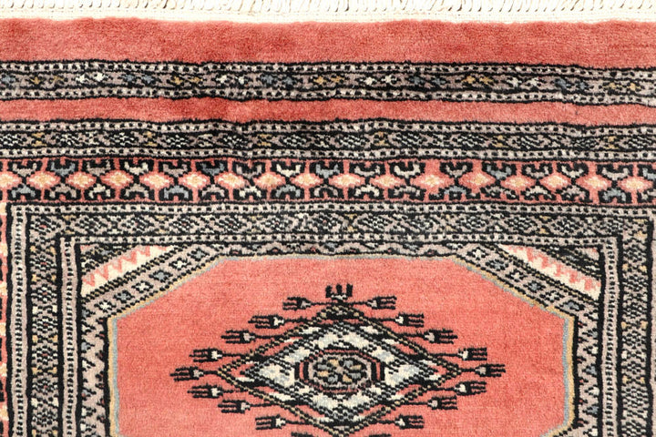 Light Salmon Jaldar 2' 4 x 9' 1 - No. 58942 - ALRUG Rug Store