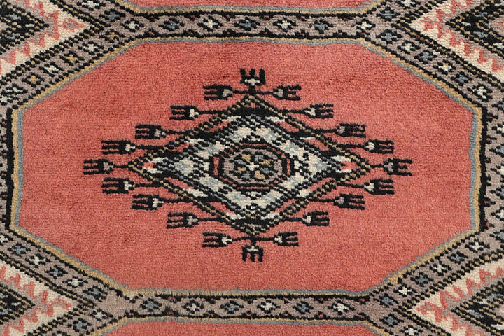 Light Salmon Jaldar 2'  4" x 9'  1" - No. QA72996