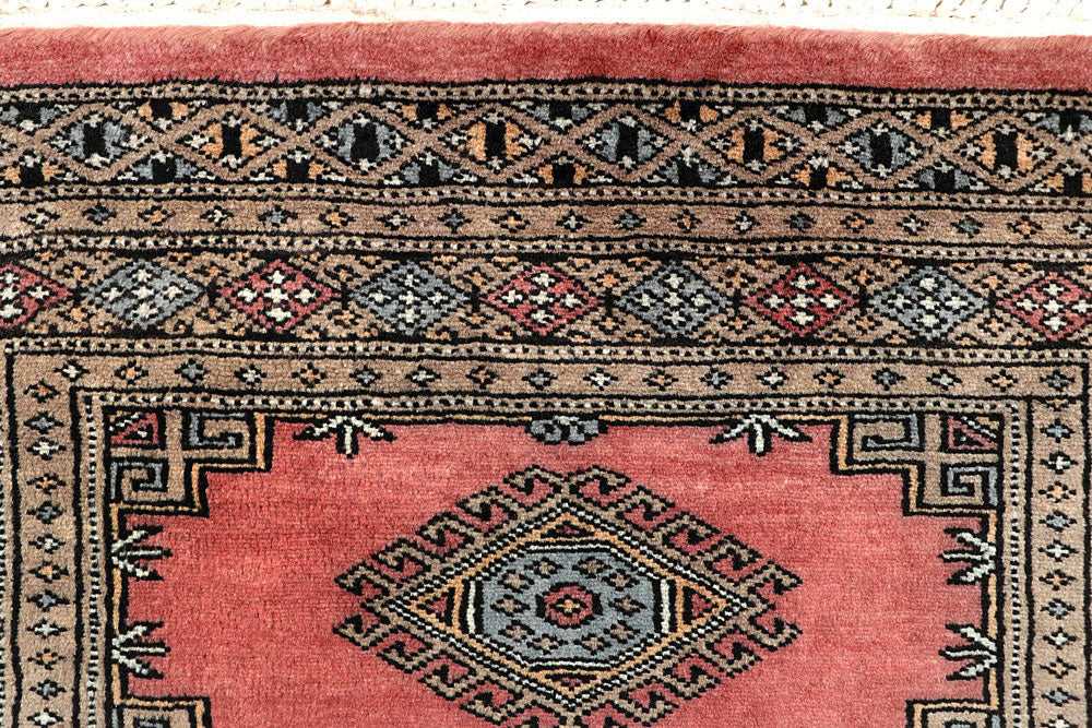 Light Coral Jaldar 2' 4 x 8' 8 - No. 58947 - ALRUG Rug Store