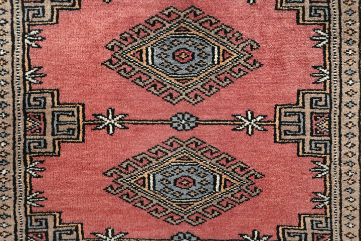 Light Coral Jaldar 2' 4 x 8' 8 - No. 58947 - ALRUG Rug Store