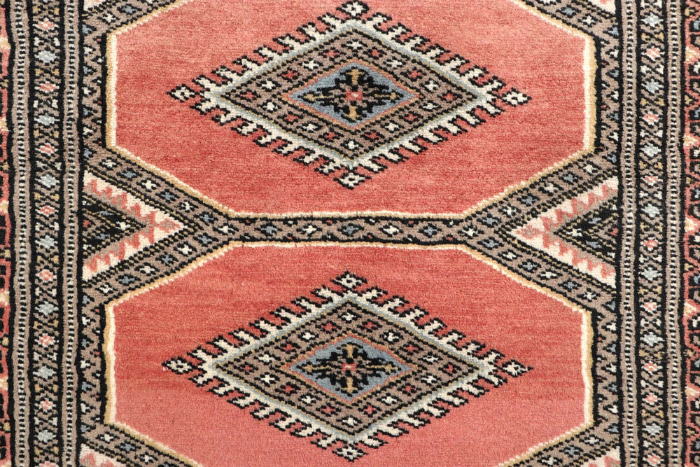 Light Salmon Jaldar 2' 4 x 9' 1 - No. 58949 - ALRUG Rug Store