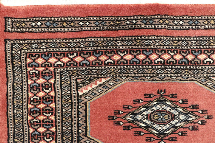 Light Salmon Jaldar 2' 4 x 8' 11 - No. 58950 - ALRUG Rug Store