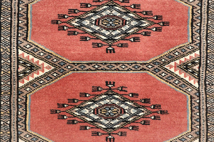 Light Salmon Jaldar 2' 4 x 8' 11 - No. 58950 - ALRUG Rug Store