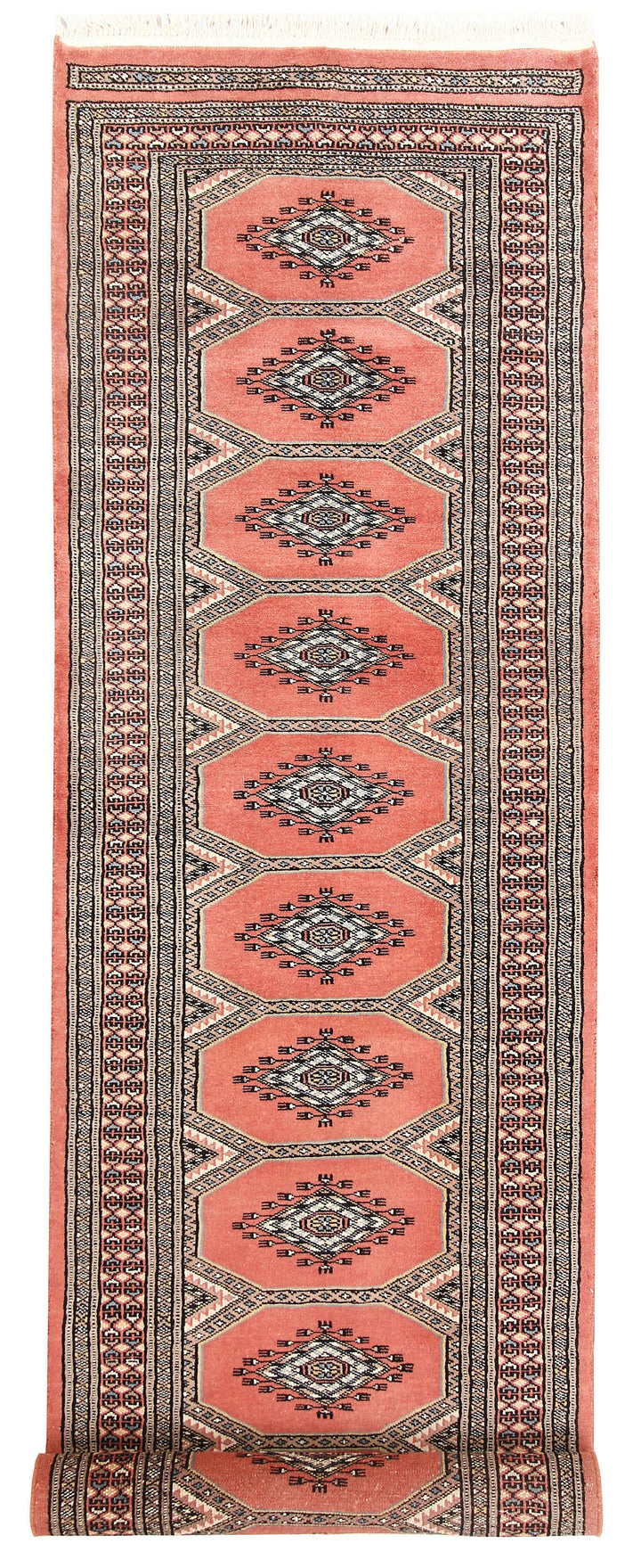 Light Salmon Jaldar 2'  4" x 8'  11" - No. QA87064