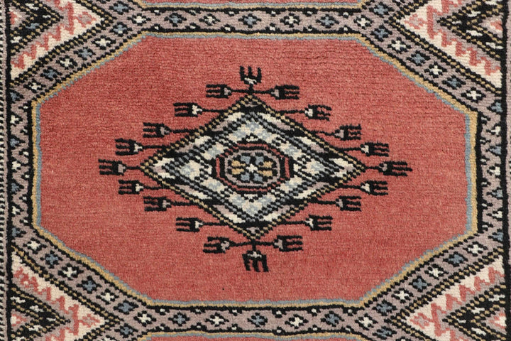 Light Salmon Jaldar 2' 3 x 9' 5 - No. 58951 - ALRUG Rug Store