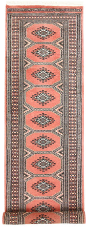 Light Salmon Jaldar 2'  3" x 9'  5" - No. QA97630