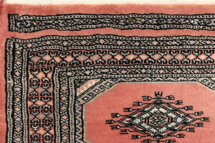 Light Salmon Jaldar 2' 4 x 9' 2 - No. 58952 - ALRUG Rug Store