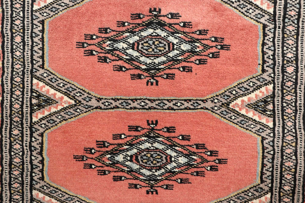 Light Salmon Jaldar 2' 4 x 9' 2 - No. 58952 - ALRUG Rug Store