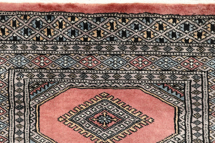 Light Salmon Jaldar 2' 4 x 9' 1 - No. 58954 - ALRUG Rug Store