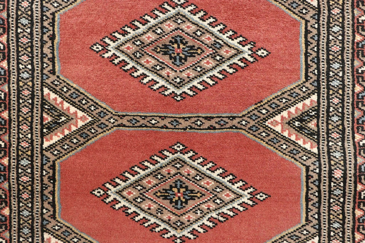 Light Salmon Jaldar 2'  4" x 9'  5" - No. QA19725