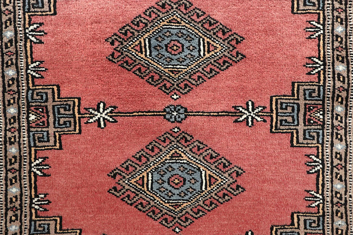 Light Coral Jaldar 2' 5 x 9' 3 - No. 58956 - ALRUG Rug Store