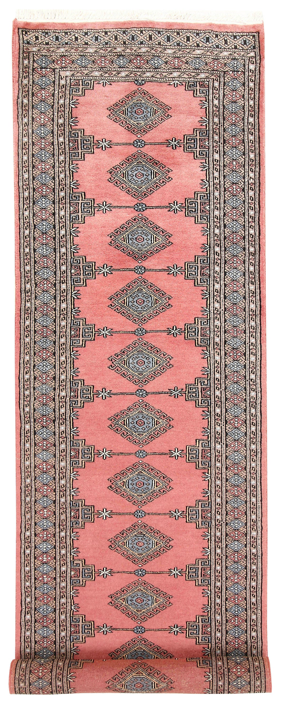 Light Coral Jaldar 2' 5 x 9' 3 - No. 58956 - ALRUG Rug Store