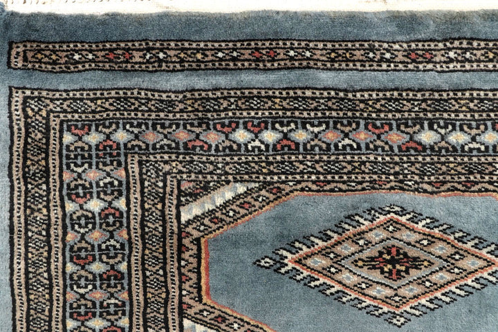 Light Slate Grey Jaldar 2' 4 x 8' 10 - No. 58963 - ALRUG Rug Store