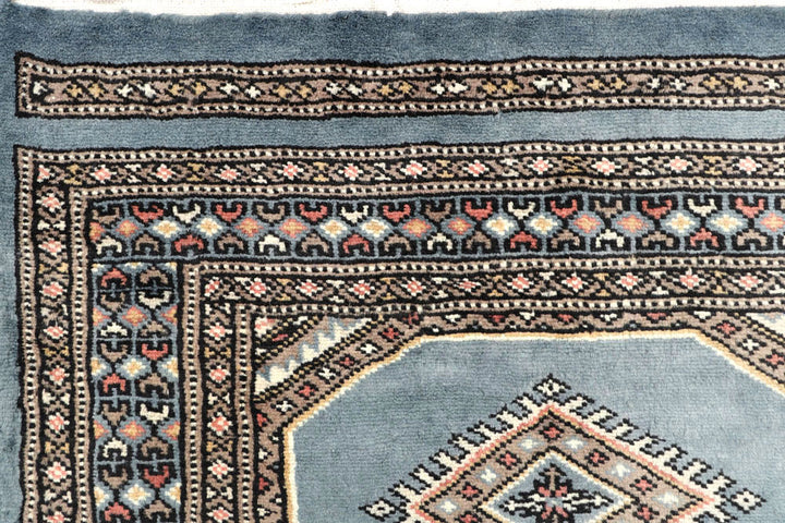 Light Slate Grey Jaldar 2' 4 x 8' 10 - No. 58964 - ALRUG Rug Store