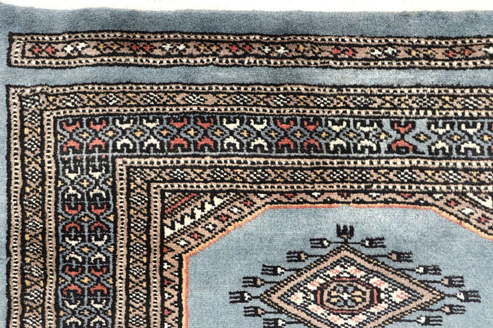 Light Slate Grey Jaldar 2' 4 x 9' 1 - No. 58965 - ALRUG Rug Store