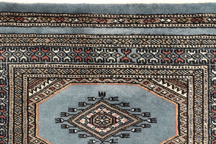 Light Slate Grey Jaldar 2'  4" x 9'  1" - No. QA65287