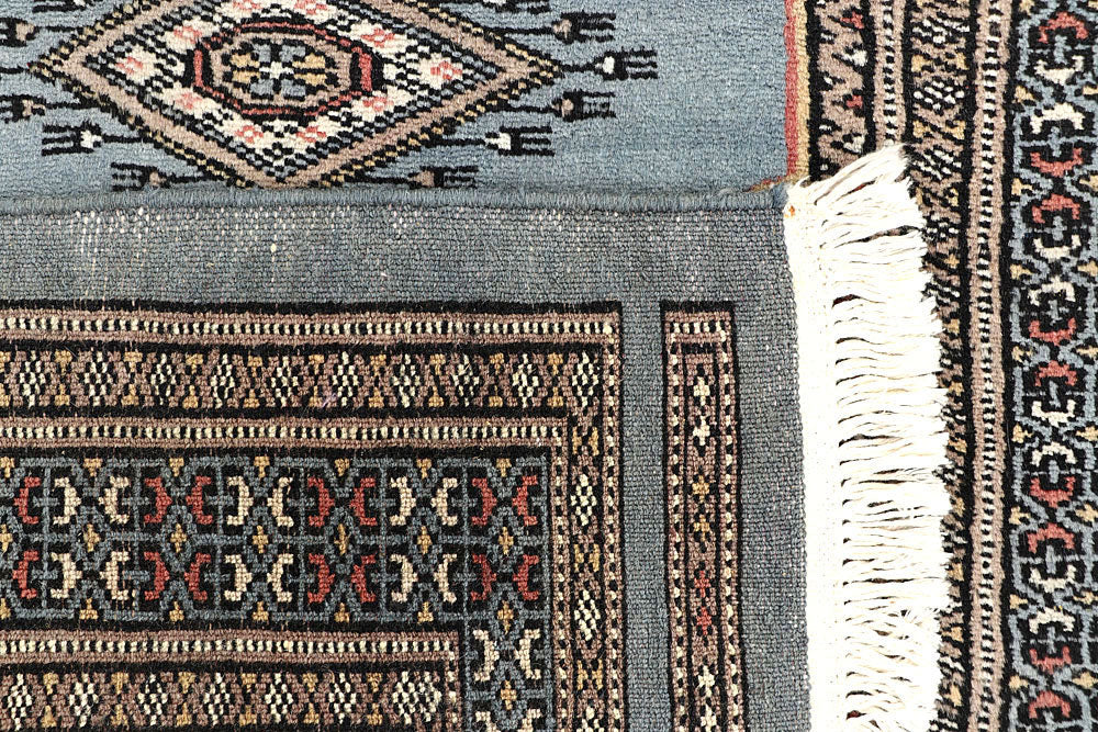 Light Slate Grey Jaldar 2' 4 x 9' 1 - No. 58965 - ALRUG Rug Store