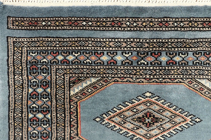 Light Steel Blue Jaldar 2'  4" x 9'  1" - No. QA46225