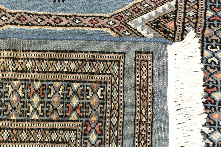 Light Slate Grey Jaldar 2' 3 x 9' - No. 58967 - ALRUG Rug Store