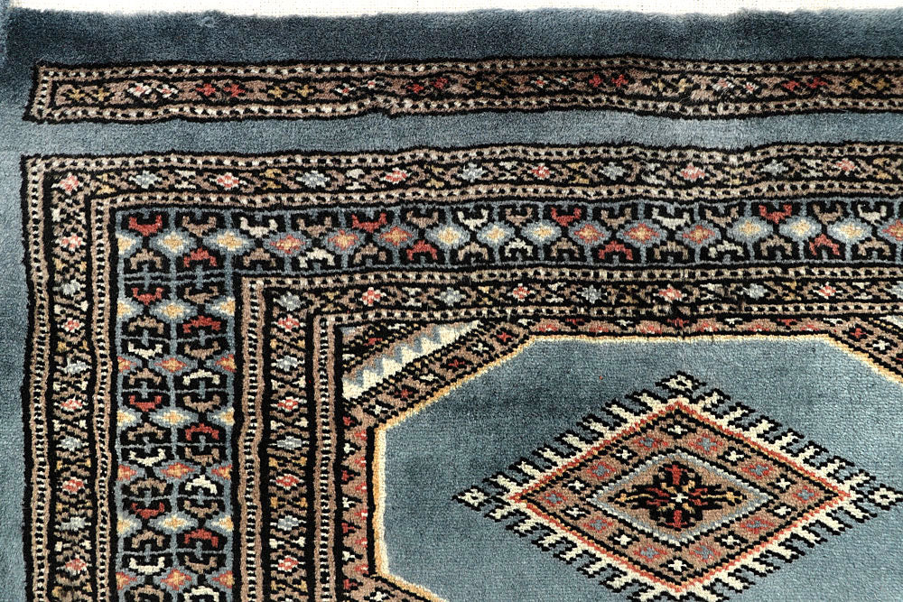 Light Slate Grey Jaldar 2' 4 x 9' 3 - No. 58969 - ALRUG Rug Store