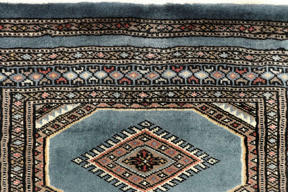 Light Slate Grey Jaldar 2' 4 x 9' 3 - No. 58969 - ALRUG Rug Store