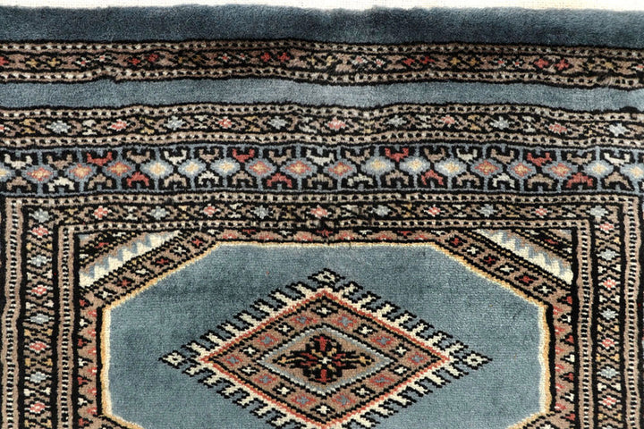 Light Slate Grey Jaldar 2'  4" x 9'  3" - No. QA33415