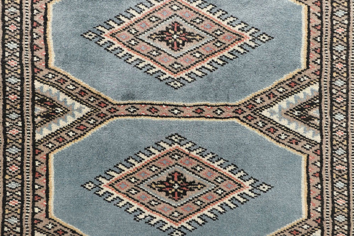 Light Slate Grey Jaldar 2' 4 x 9' 3 - No. 58969 - ALRUG Rug Store